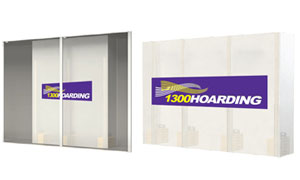 1300hoarding display wall hoarding