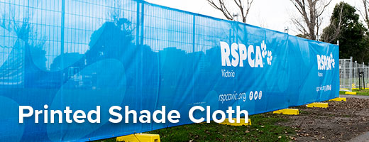 Printed Shade Cloth